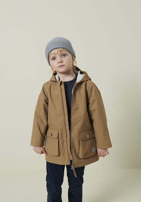 Khaki MARMAR COPENHAGEN Mäntel OSMAN JACKET - large