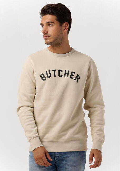 Beige BUTCHER OF BLUE Pullover BUTCHER ARMY CREW - large
