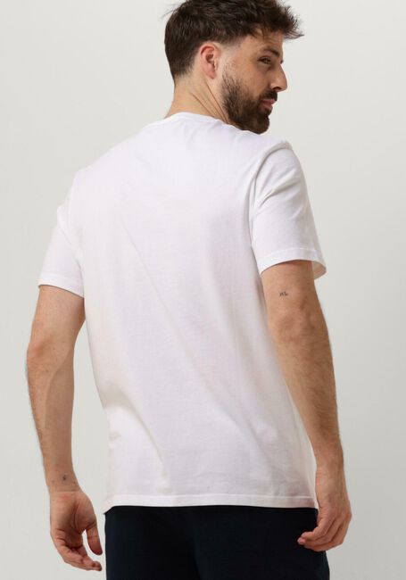 Weiße LYLE & SCOTT T-shirt CONTRAST POCKET T-SHIRT - large