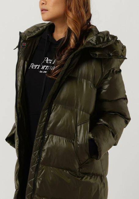 Olive CANADIAN Wattierte Jack RECLYLED SHINY - large
