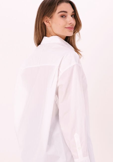 Weiße VANILIA Blusen CLASSIC SHIRT POPLIN - large