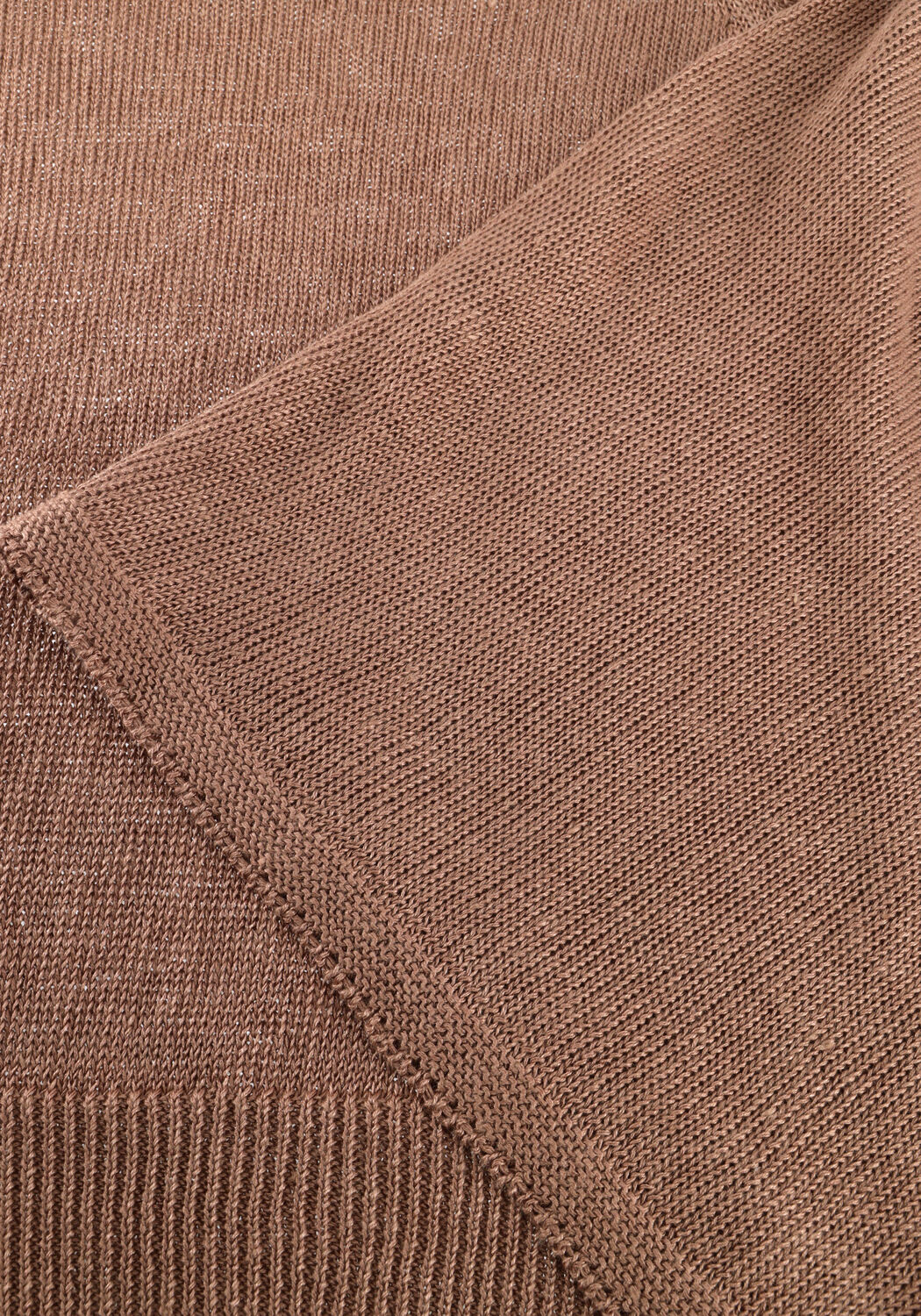 Braune STUDIO AR Pullover MARISOL LINNEN KNIT - large