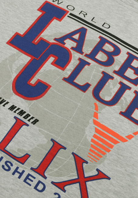 Graue ALIX MINI T-shirt KNITTED FANCY ARTWORK LONG SLEEVE - large