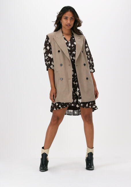 Taupe CO'COUTURE Gilet TAME OVERSIZED VEST - large