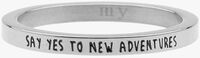Silberne MY JEWELLERY Ring SILVER QUOTE RING - medium