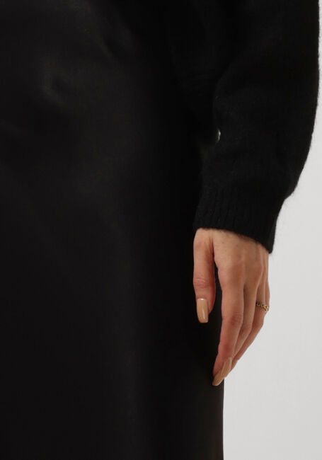 Schwarze SECOND FEMALE Midirock EDDY MW MIDI SKIRT - large