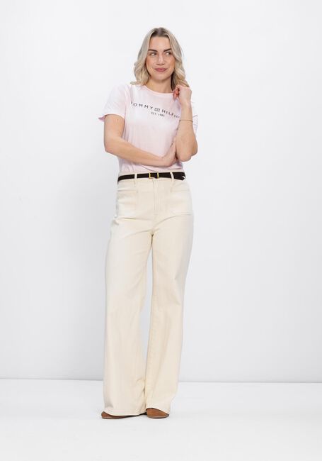 Hell-Pink TOMMY HILFIGER T-shirt REG CORP LOGO - large