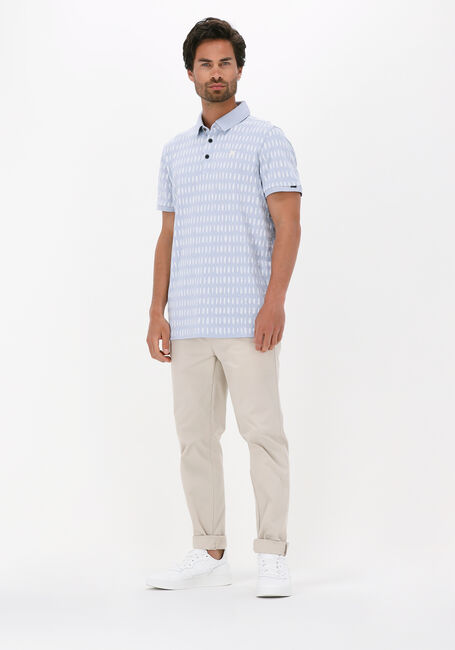 Hellblau VANGUARD Polo-Shirt SHORT SLEEVE POLO PIQUE STRETCH - large