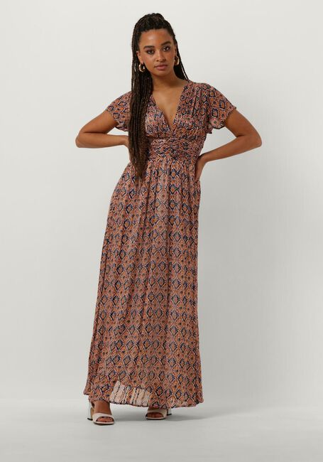 Braune NOTRE-V Maxikleid NV-DALI MAXI DRESS - large