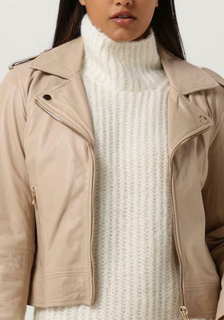 Beige IBANA Lederjack BRUNA - large