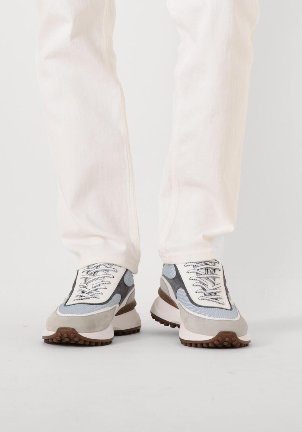 Blaue FLORIS VAN BOMMEL Sneaker Low SFM-10207 NOPPI - large