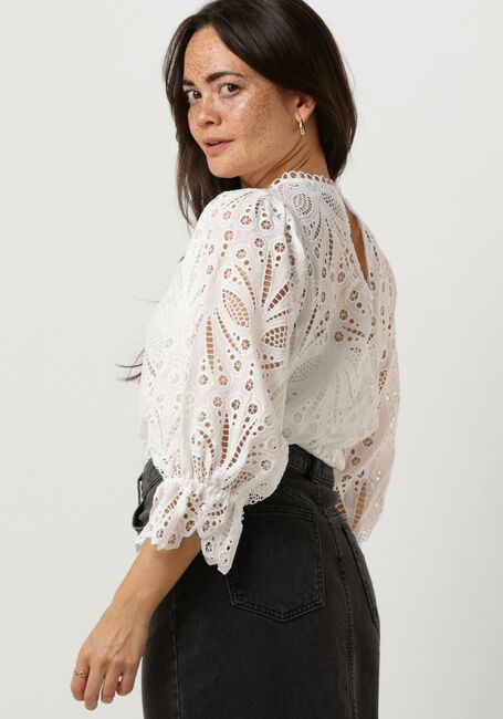 Nicht-gerade weiss NEO NOIR Blusen ADELA EMBROIDERY BLOUSE - large