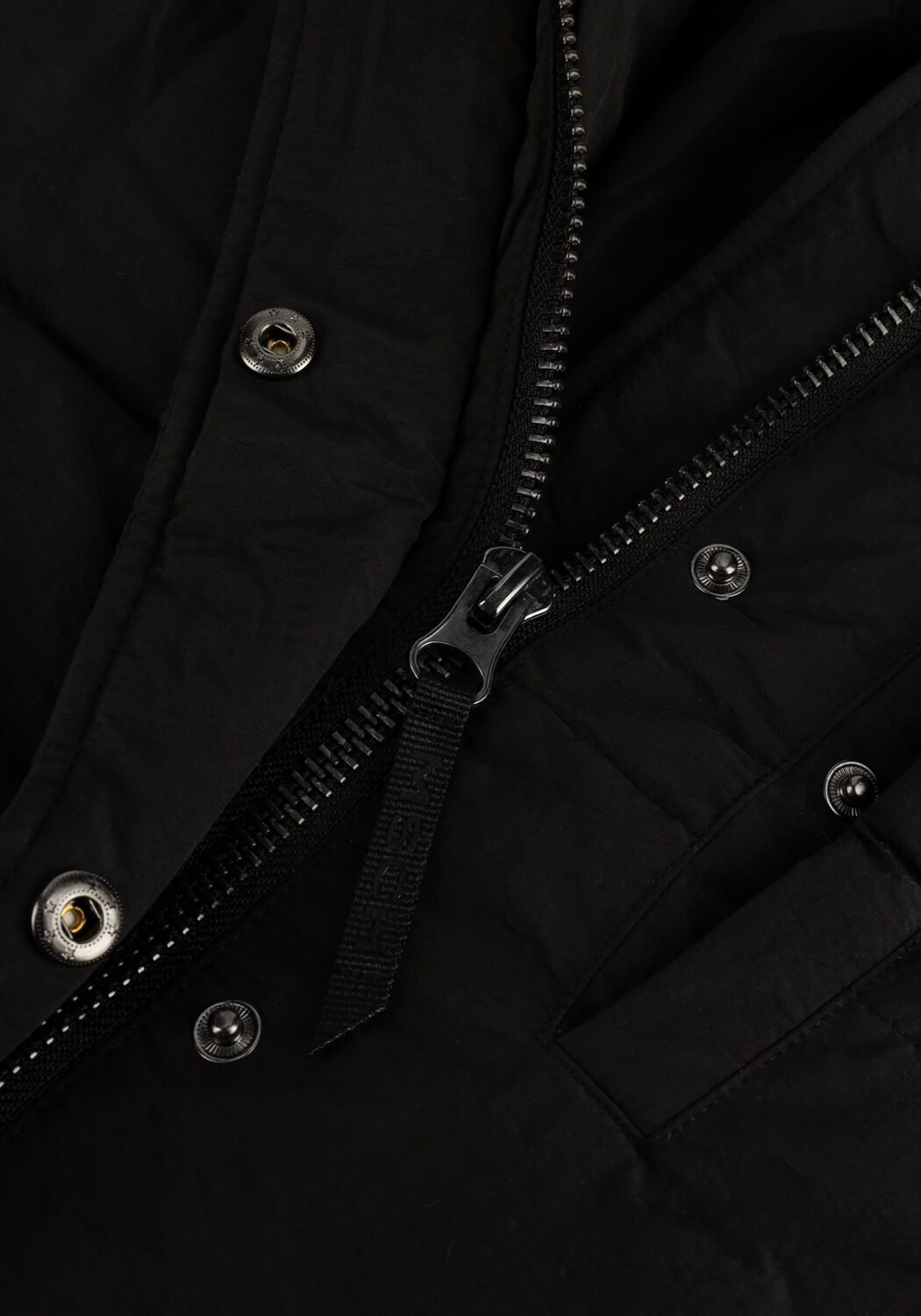 Schwarze MSCH COPENHAGEN Wattierte Jack EVANNA JACKET - large