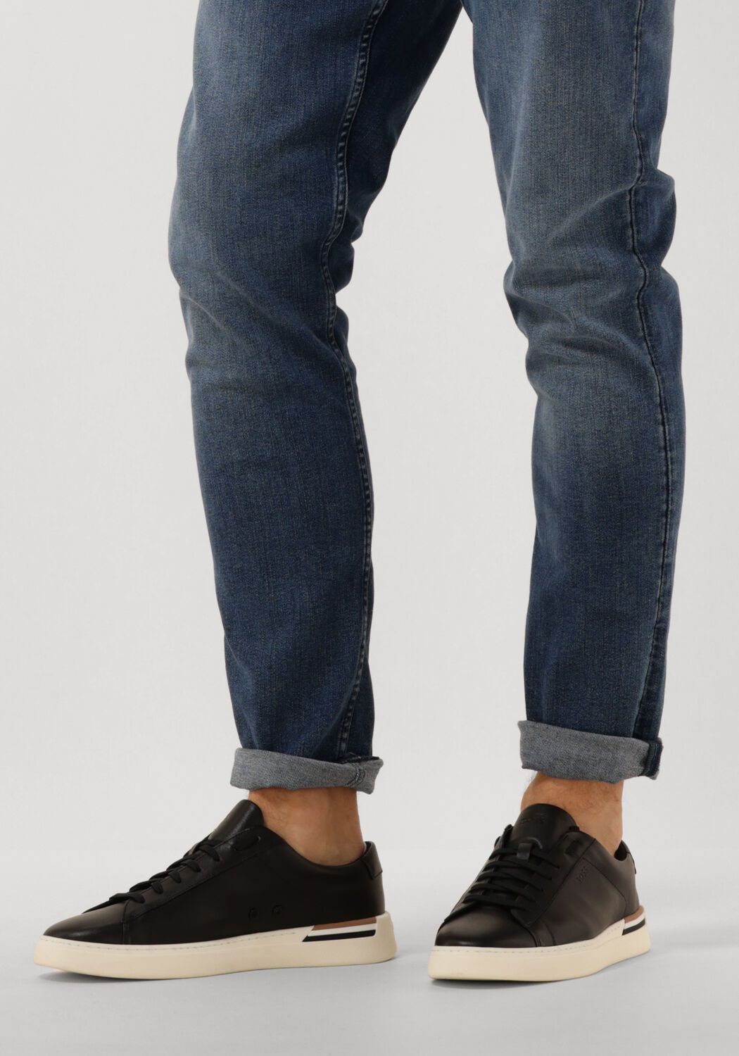 Schwarze BOSS Sneaker Low CLINT TENN - large