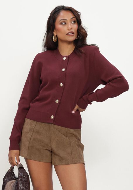 Bordeaux JOSH V Strickjacke FLISS CARDIGAN - large
