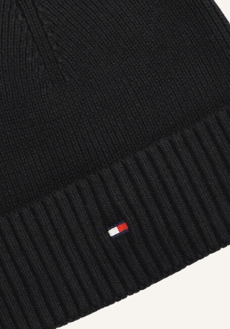 Schwarze TOMMY HILFIGER Mütze TH FLAG PIMA COTTON Schwarze TOMMY HILFIGER Mütze TH FLAG PIMA COTTON - large