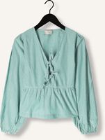 Grüne NEO NOIR Blusen ESMEE SMALL STRIPE BLOUSE Grüne NEO NOIR Blusen ESMEE SMALL STRIPE BLOUSE - medium