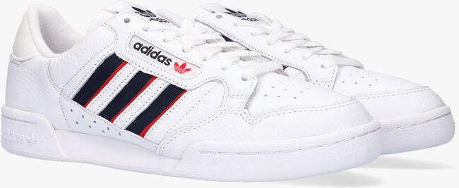 Weiße ADIDAS Sneaker low CONTINENTAL 80 STRIPES - large