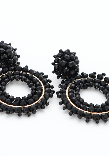 Schwarze PAULIE POCKET Ohrringe LIVA EARRINGS - large