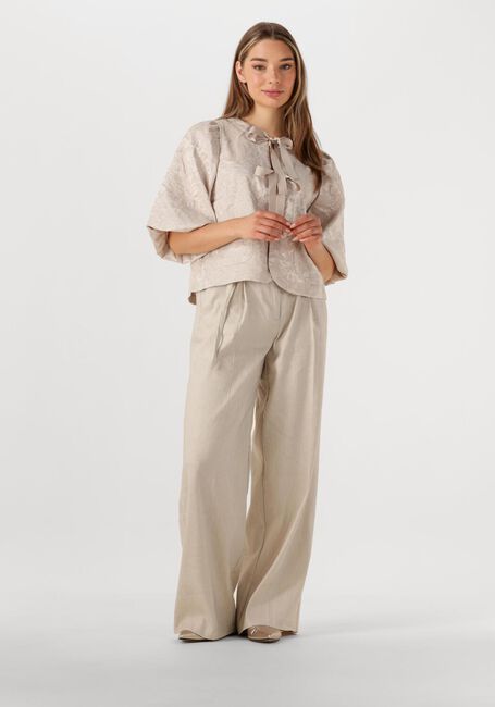 Taupe SUMMUM Blusen BLOUSE JACQUARD - large