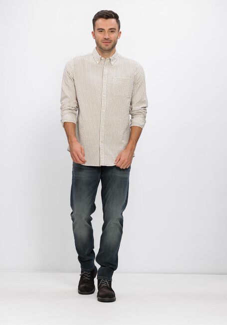 Sand BARBOUR Casual-Oberhemd CRESSWELL SEERSUCKER - large