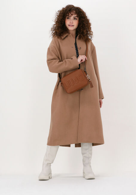 Camelfarbene NEO NOIR Mäntel ANLU COAT - large