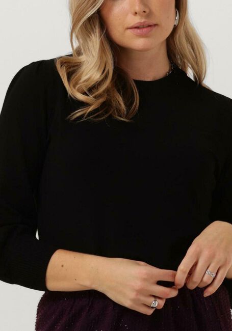 Schwarze MINUS Top MERSIN KNIT TEE - large