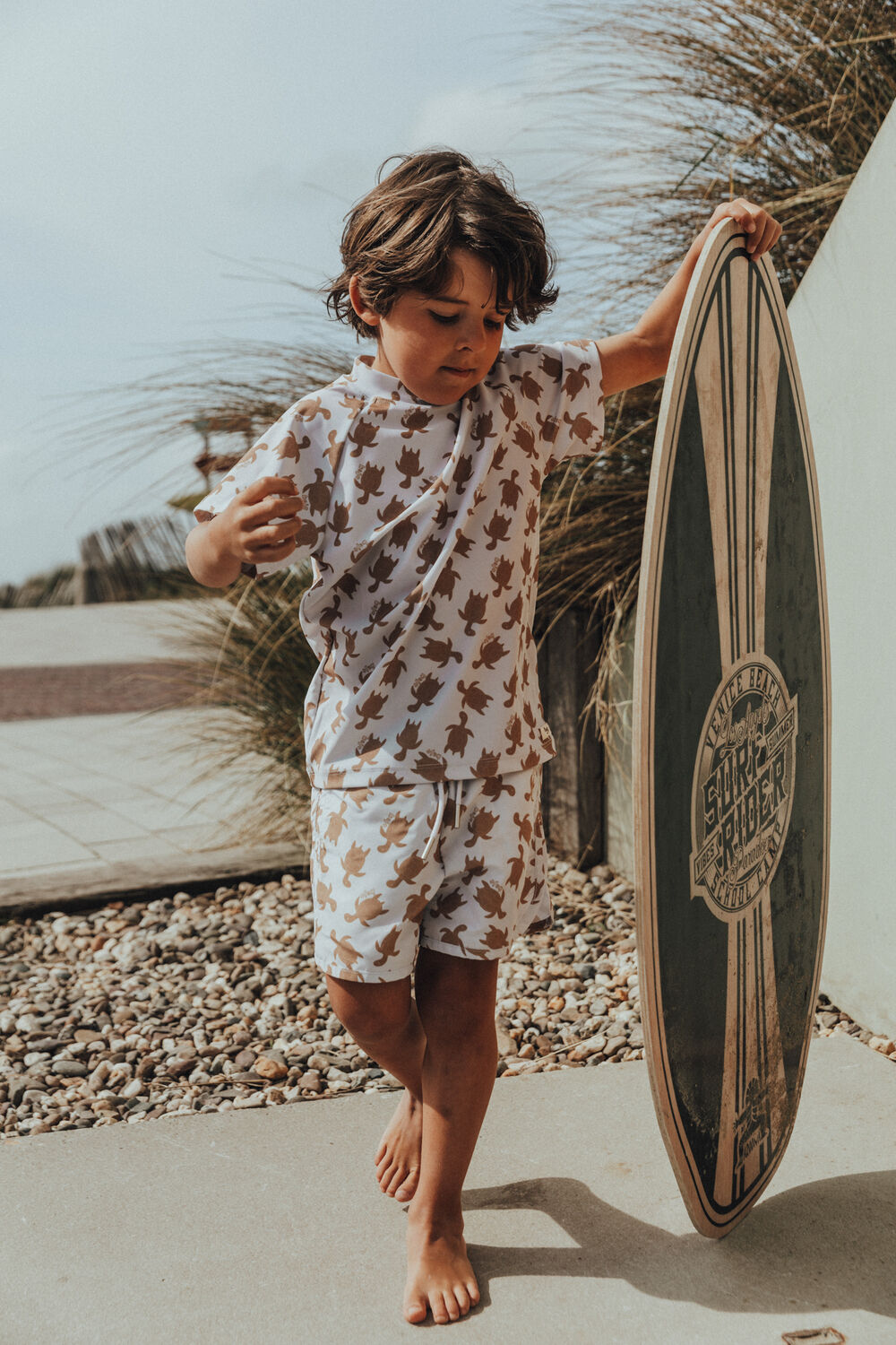 Blaue BAJE STUDIO Badehosen MELLO - large