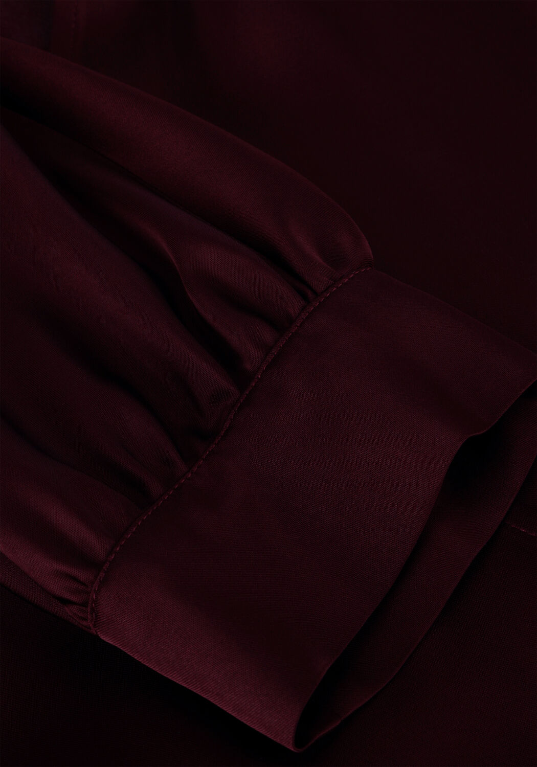 Rote VANILIA Blusen WRAP LOOSE BLOUSE - large