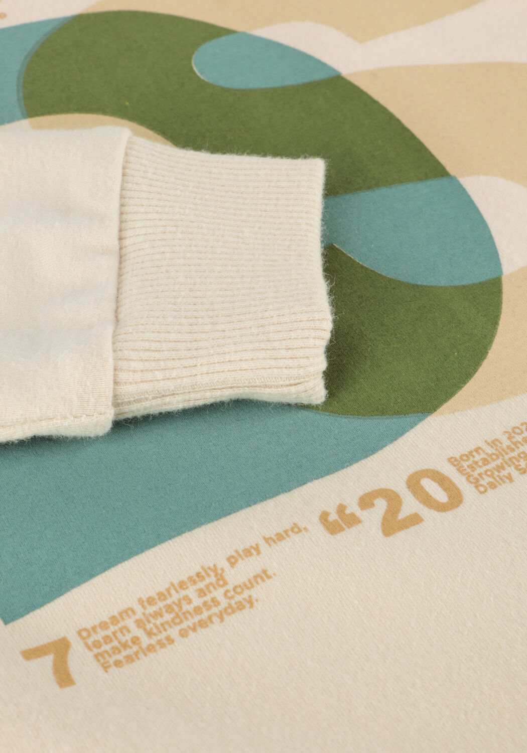 Sand DAILY7 Sweatshirt SWEATER BACKPRINT DS - large