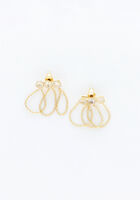 Goldfarbig NOTRE-V Ohrringe EARRING SMALL TRIPLE - medium