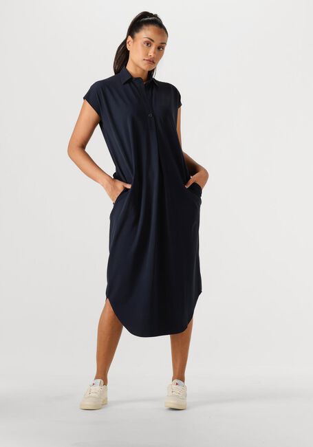 Dunkelblau PENN & INK Midikleid DRESS - large