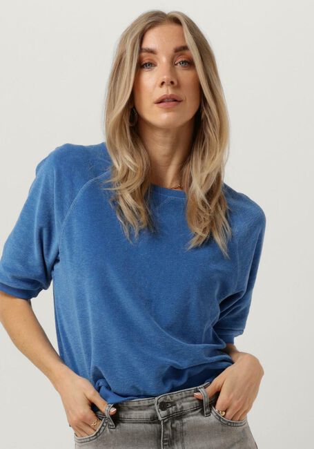 Blaue BY-BAR T-shirt NEVA SLUB TOP - large