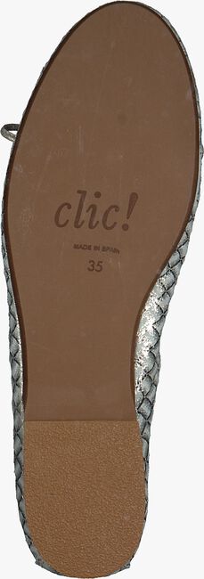 Silberne CLIC! Ballerinas 7290 - large