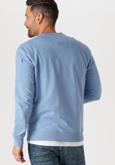 Blaue PME LEGEND Sweatshirt CREWNECK AIRSTRIP SWEAT - large