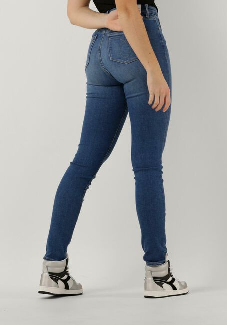 Blaue CALVIN KLEIN Skinny jeans HIGH RISE SKINNY - large