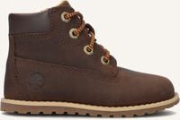 Braune TIMBERLAND Schnürboots POKEY PINE 6IN BOOT KIDS Braune TIMBERLAND Schnürboots POKEY PINE 6IN BOOT KIDS - medium