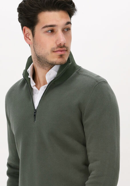 Dunkelgr&uuml;n BOSS Pullover UDON 10239324 - large