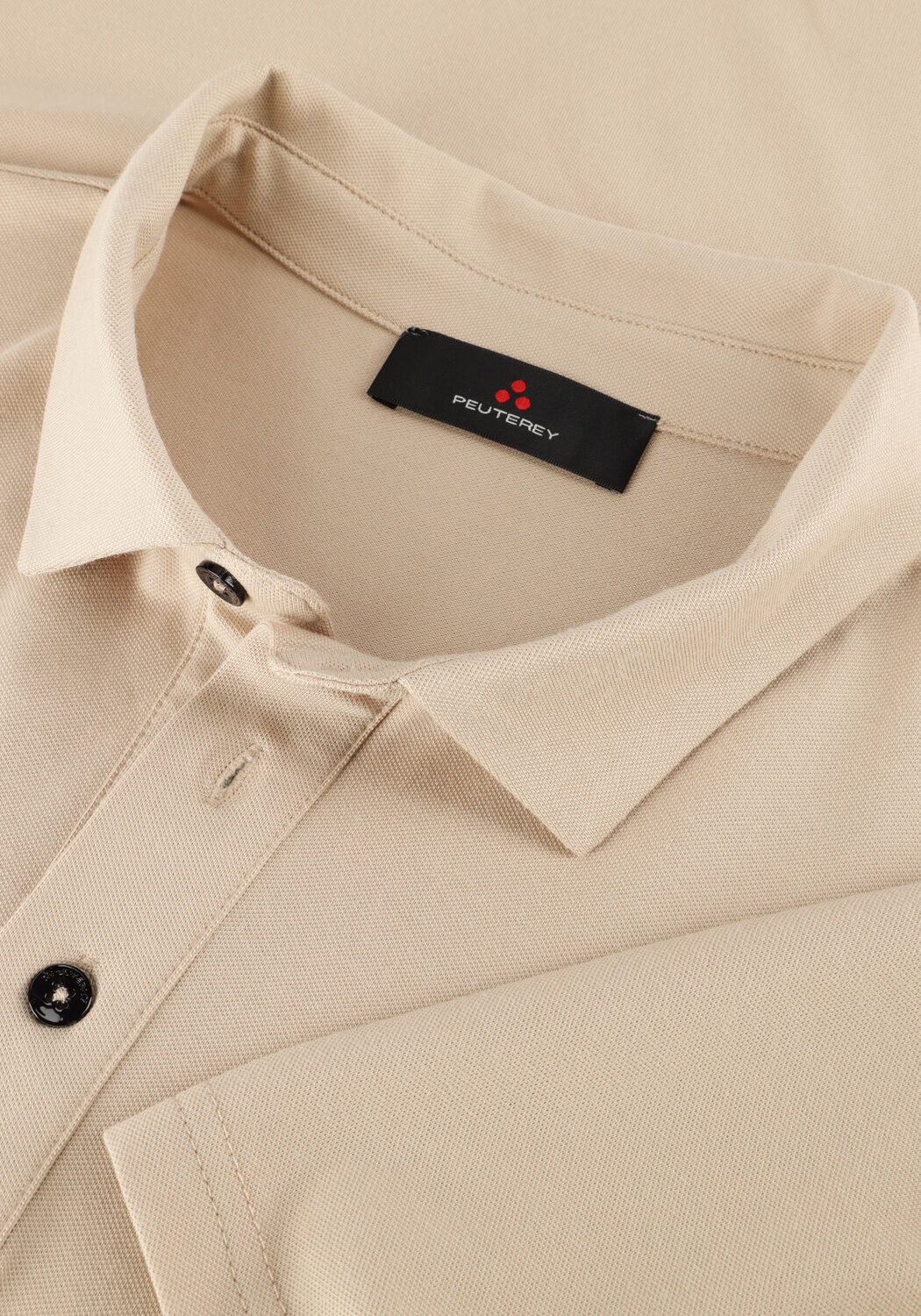 Beige PEUTEREY Polo-Shirt MEZZOLA 02 - large