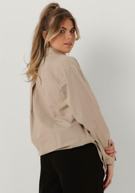 Beige ESMÉ STUDIOS Blusen RUBY LS SHIRT - GOTS - large
