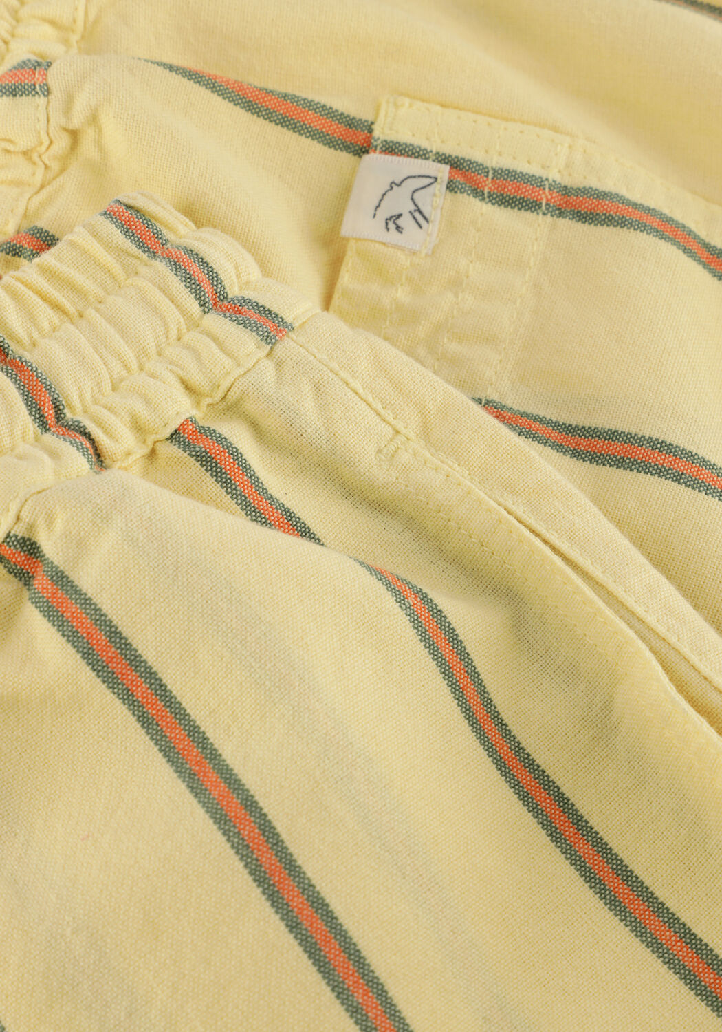 Gelbe JENEST Kurze Hose KNOX SHORTS - large