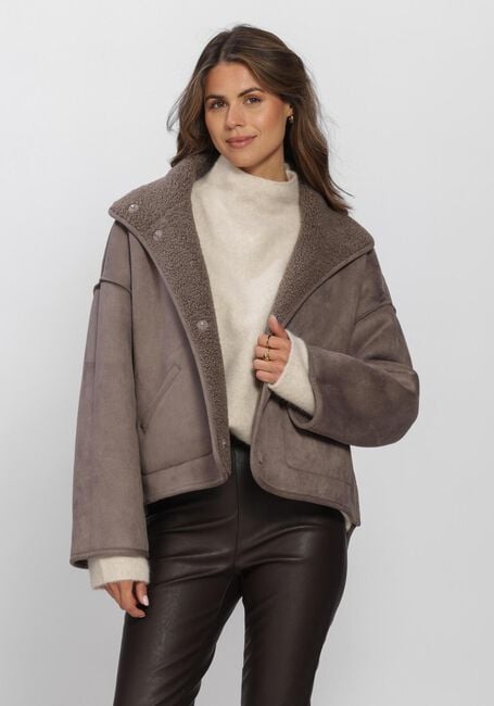 Braune KNIT-TED Jacken JILL JACKET - large