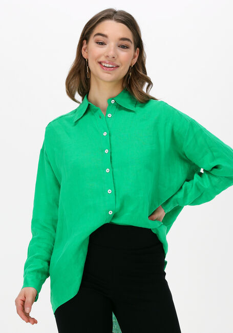 Grüne OTTOD'AME Bluse CAMICIA EC4642 - large