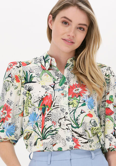 Creme POM AMSTERDAM Blusen WILD EMPIRE - large