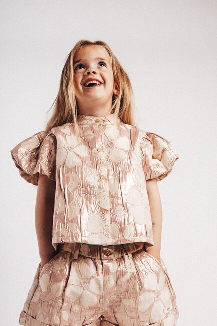 Mehrfarbige/Bunte BAJE STUDIO Kurze Hose LOUNE - large