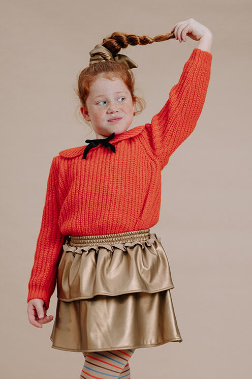 Goldfarbene Sproet & Sprout Minirock GOLD SKIRT - large