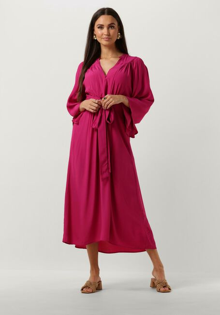 Rosane POM AMSTERDAM Maxikleid IMPERIAL FUCHSIA DRESS - large