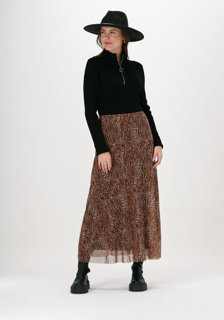 Braune CATWALK JUNKIE Maxirock SK WILD THINGS MESH - large