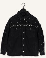 Schwarze ALIX THE LABEL Jeansjacke LADIES WOVEN STUDDED DENIM JACKET Schwarze ALIX THE LABEL Jeansjacke LADIES WOVEN STUDDED DENIM JACKET - medium