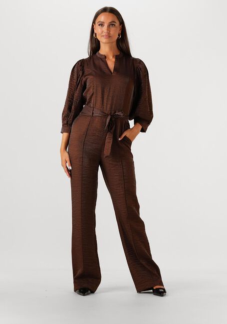 Braune AAIKO Jumpsuit HELLEN SHINE  VIS 521 - large
